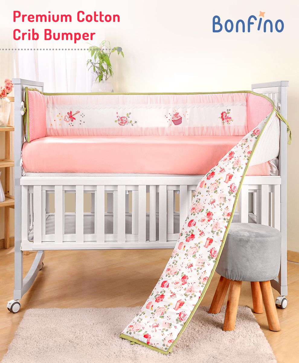 Crib sales bumper size