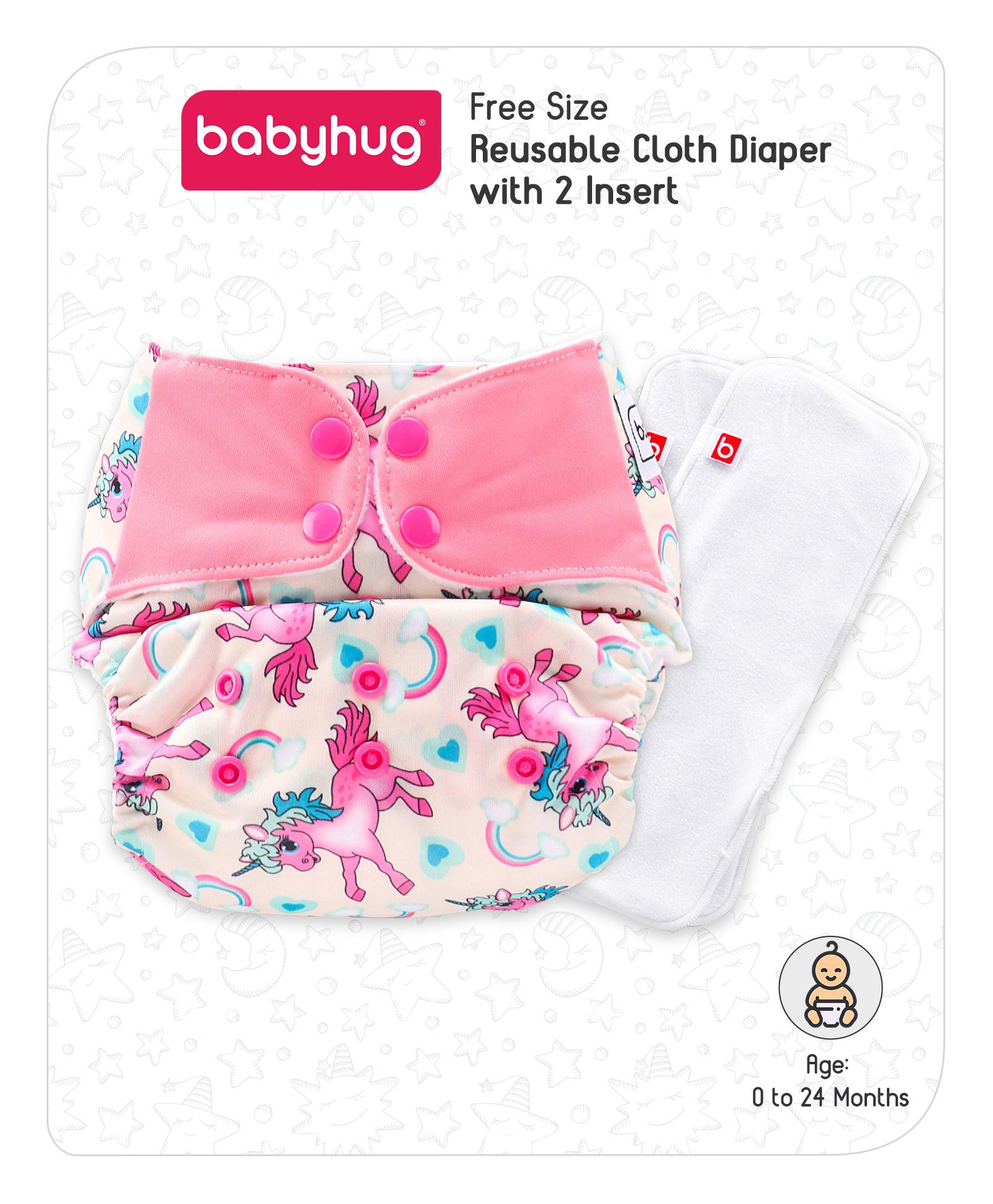 Baby hug reusable store diapers