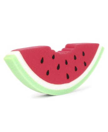 Watermelon Shape Bath Sponge - Red