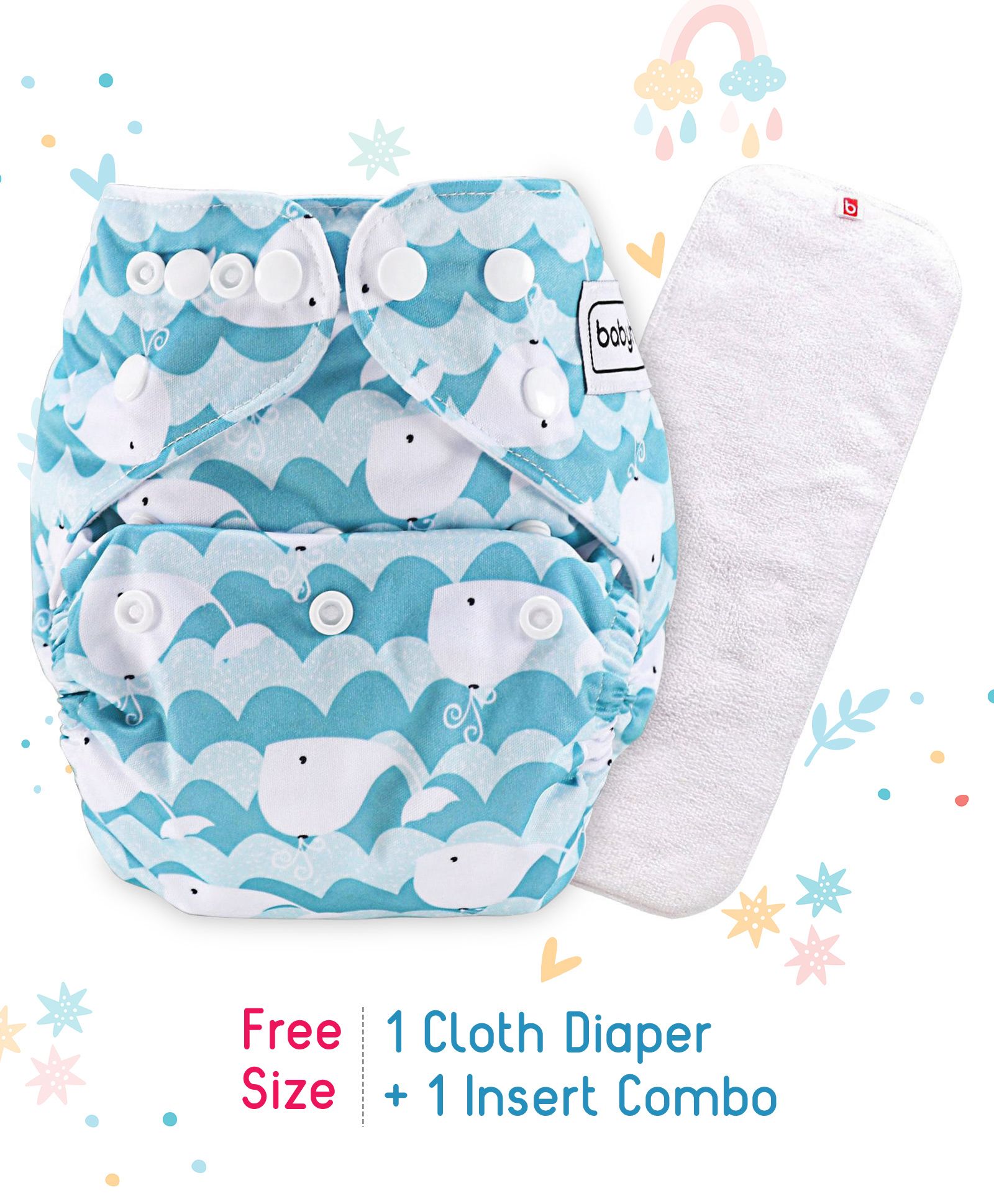 Baby hug reusable store diapers