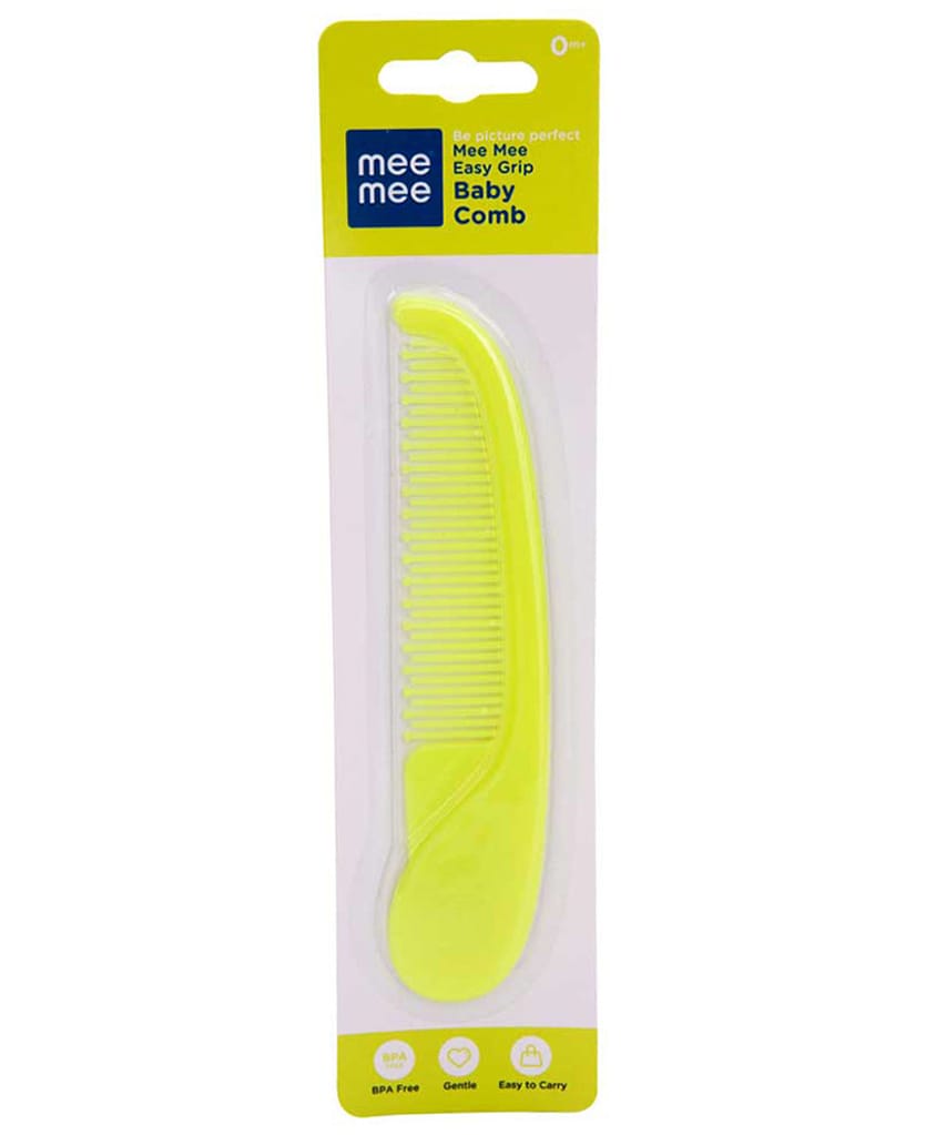 Mee Mee Easy Grip Baby Comb - Green