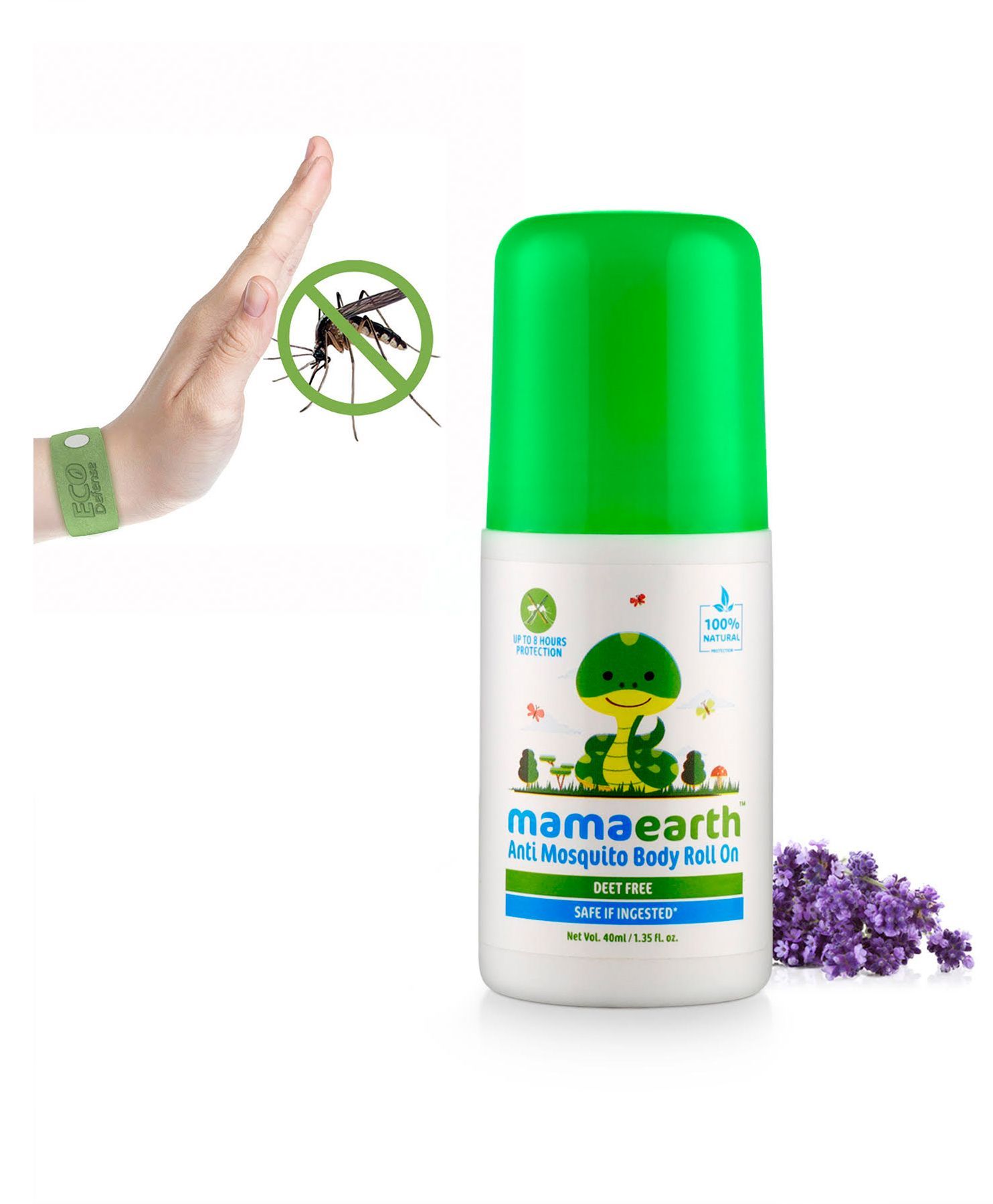 mamaearth Natural Anti Mosquito Body Roll On - 40 ml