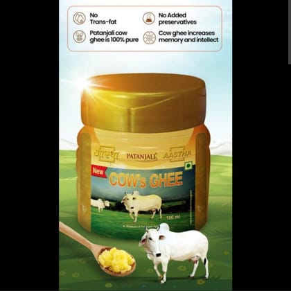 Cow's Ghee Patanjali 100ml