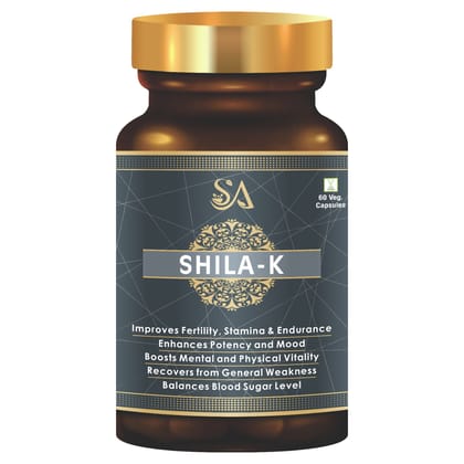 SHILA-K(Boost Performance, Power, Stamina, Endurance, Strength and Overall Wellbeing for Men)