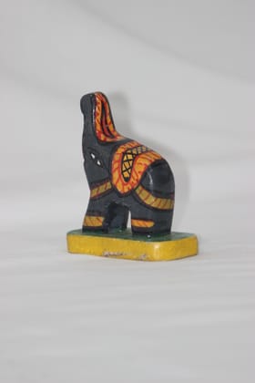 Wooden Handpainted Toy Elephant Toy