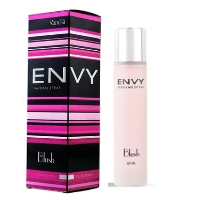 ENVY Blush Women Perfume - 60ML | Long Lasting Luxury Perfume for Women | Mild and Attractive Fragrance