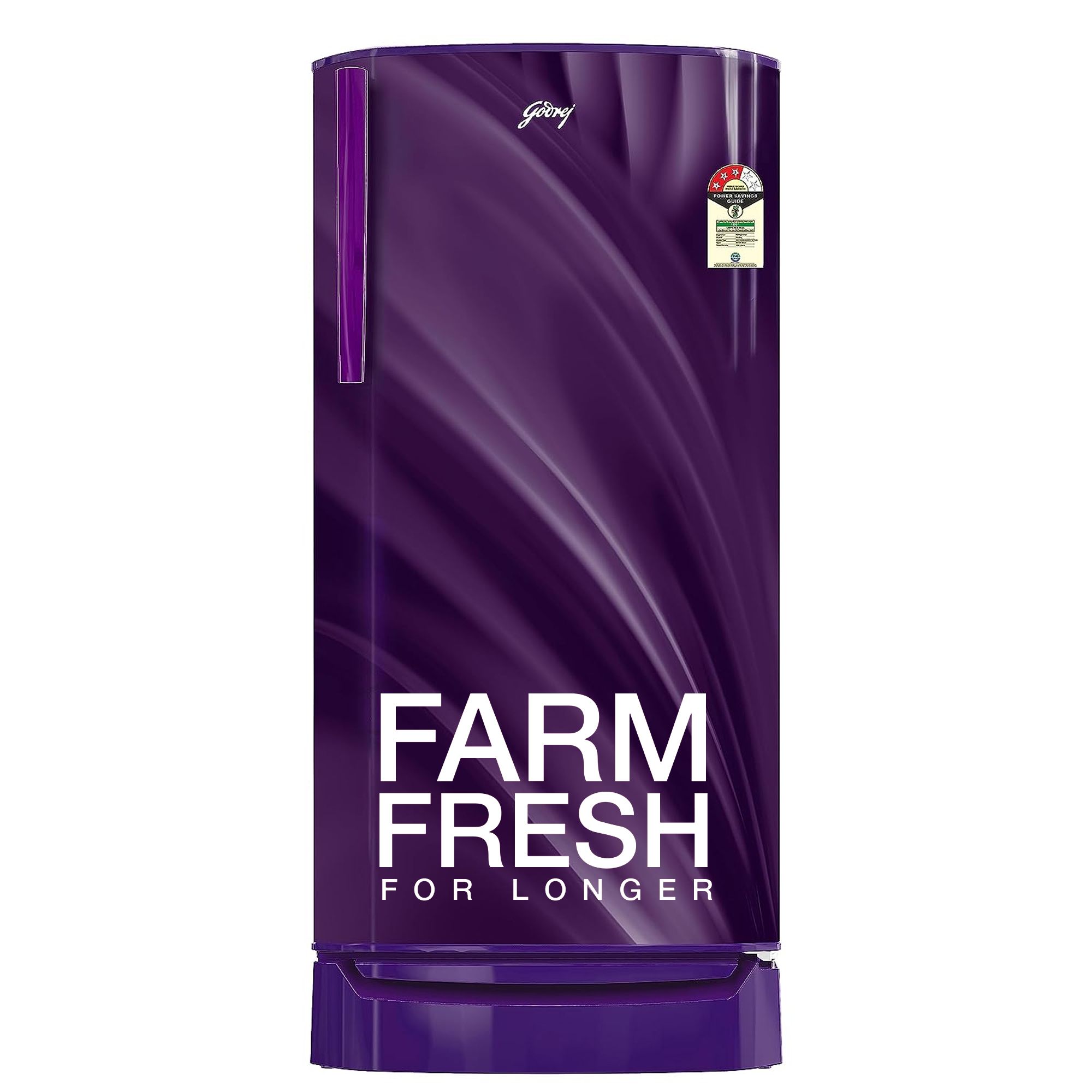 Godrej 180 L 3 Star Farm Fresh Crisper Technology With Jumbo Vegetable Tray Direct Cool Single Door Refrigerator Appliance (RD R190C THF WV BL, Wave Blue)
