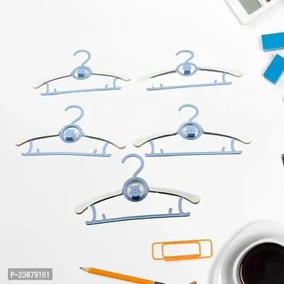 LARGE DRESS HANGER PLASTIC ADJUSTABLE CHILD, PLASTIC HANGERS SPACE SAVING LIGHTWEIGHT HANGERS,  PACK OF 5u