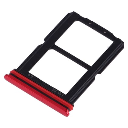 SIM Card Holder Tray For Oneplus 7 : Red