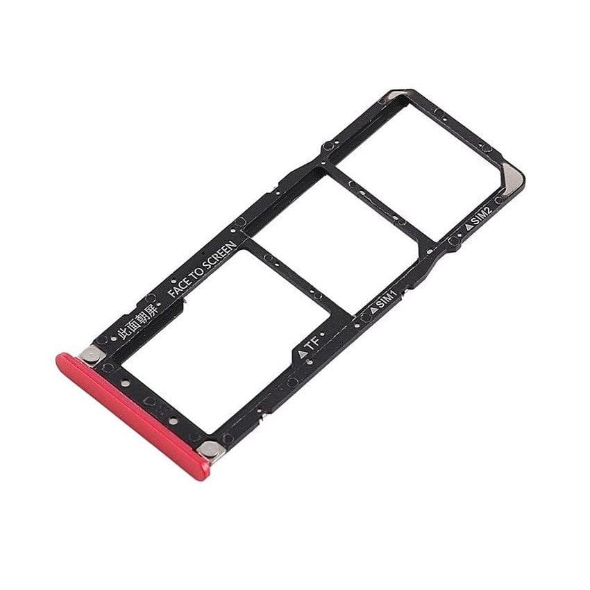 SIM Card Holder Tray For Xiaomi Redmi 6 Pro : Red