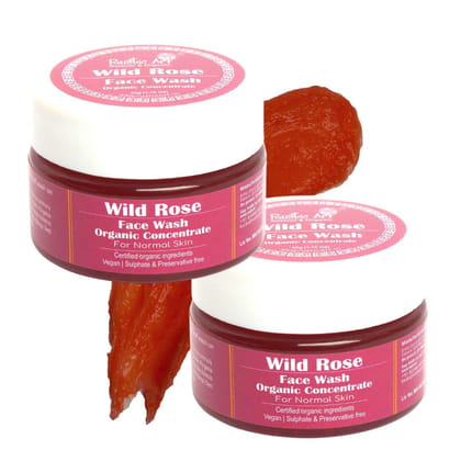 Wild Rose Face Wash Concentrate (50gm) Pack of 2