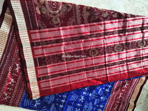 Sambalpuri Ikat / Bandha Silk Saree - Utkalika Odisha