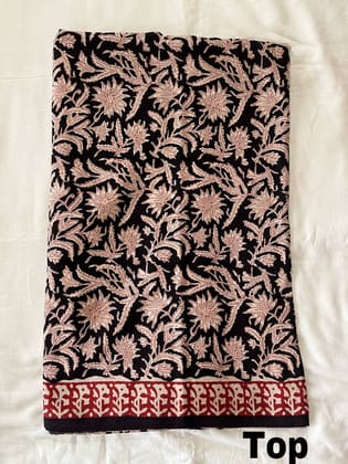 Hand block printed Cotton Suit