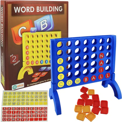 EKTA Word Building Board Game Family Game, for all ages, Pack of 1