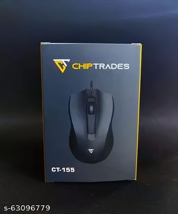 CHIPTRADES CT-155: Compact Wired Mouse for Work & Play - Precise, Portable, & Affordable