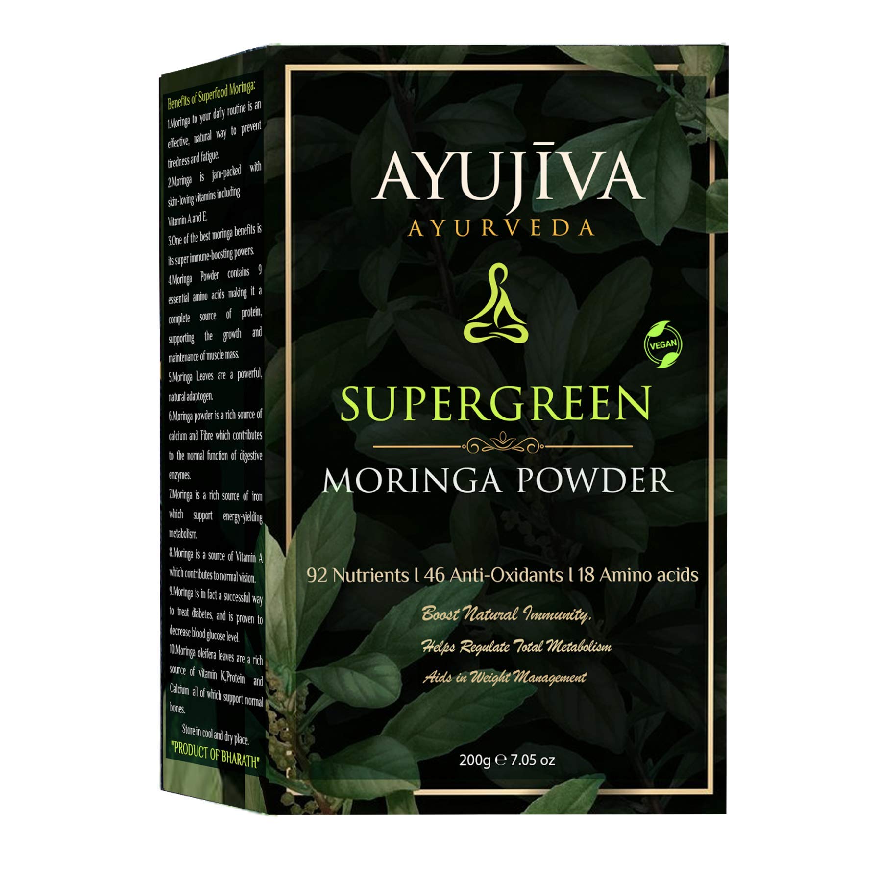 AYUJIVA Moringa Powder 200 g