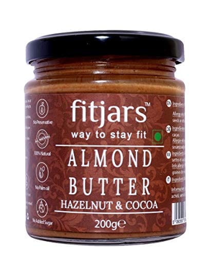 FITJARS Almond Butter with Hazelnut & Cocoa,200 G