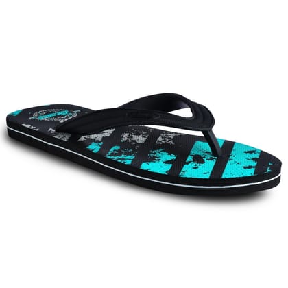 Paragon Turquoise Ultra-Durable & Sleek Everyday Flip Flops for Men | Lightweight, Stylish and Sturdy