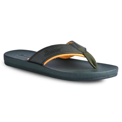 Paragon Military Green & Olive Green Everyday Flip Flops for Men