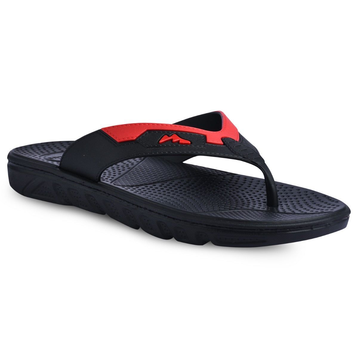 Paragon Men Black Flip Flops (K3406G-BLK)