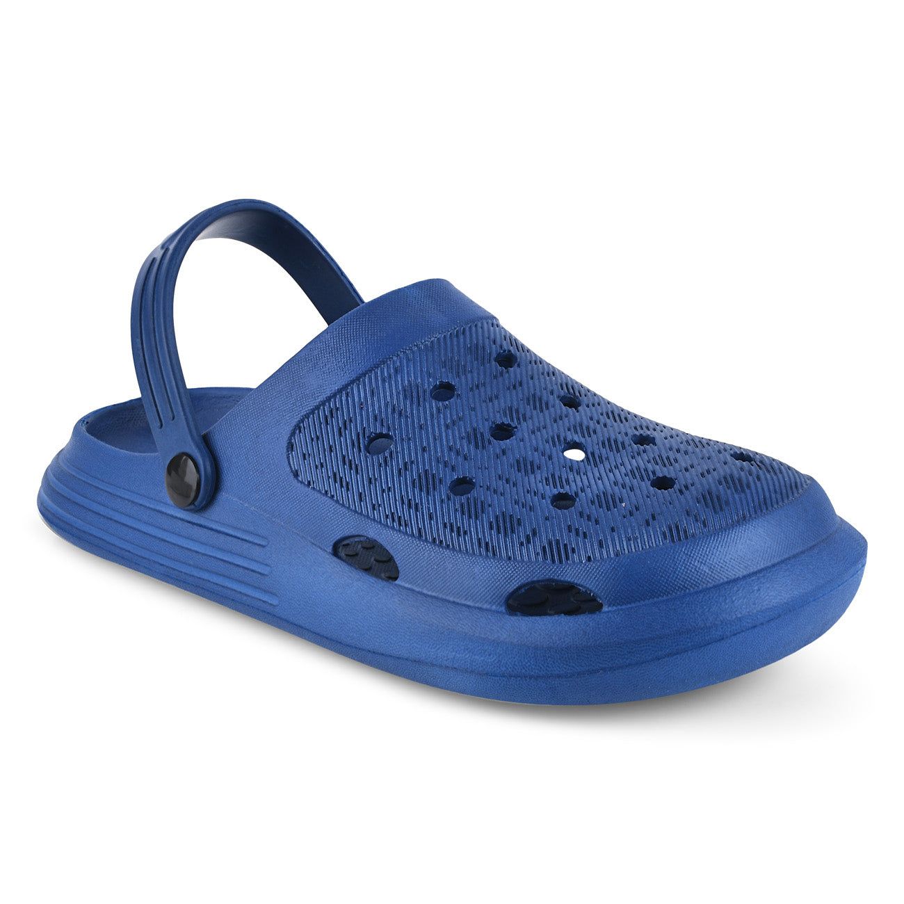 Paragon Blue Easy-to-wear Easy-to-wash Lightweight Clogs for Men