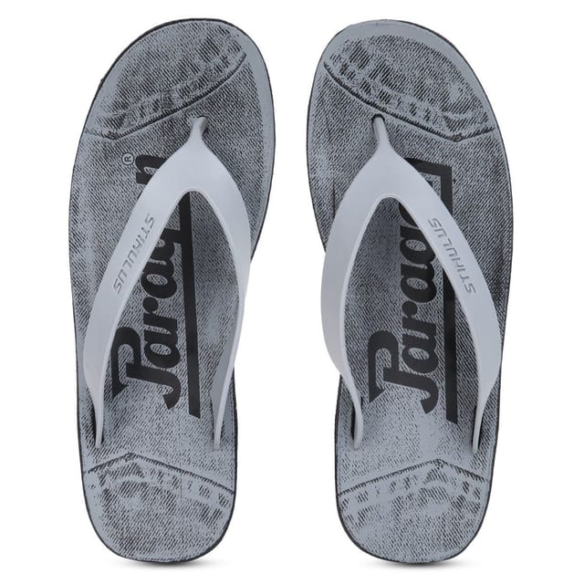 Men s Grey Stimulus Slippers