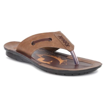 Men's Tan Slippers