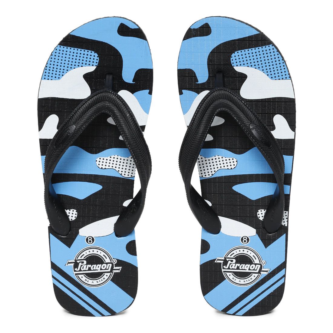 Paragon Men's Sea Blue Flip Flops (K3717G-SBL ) UK: 10