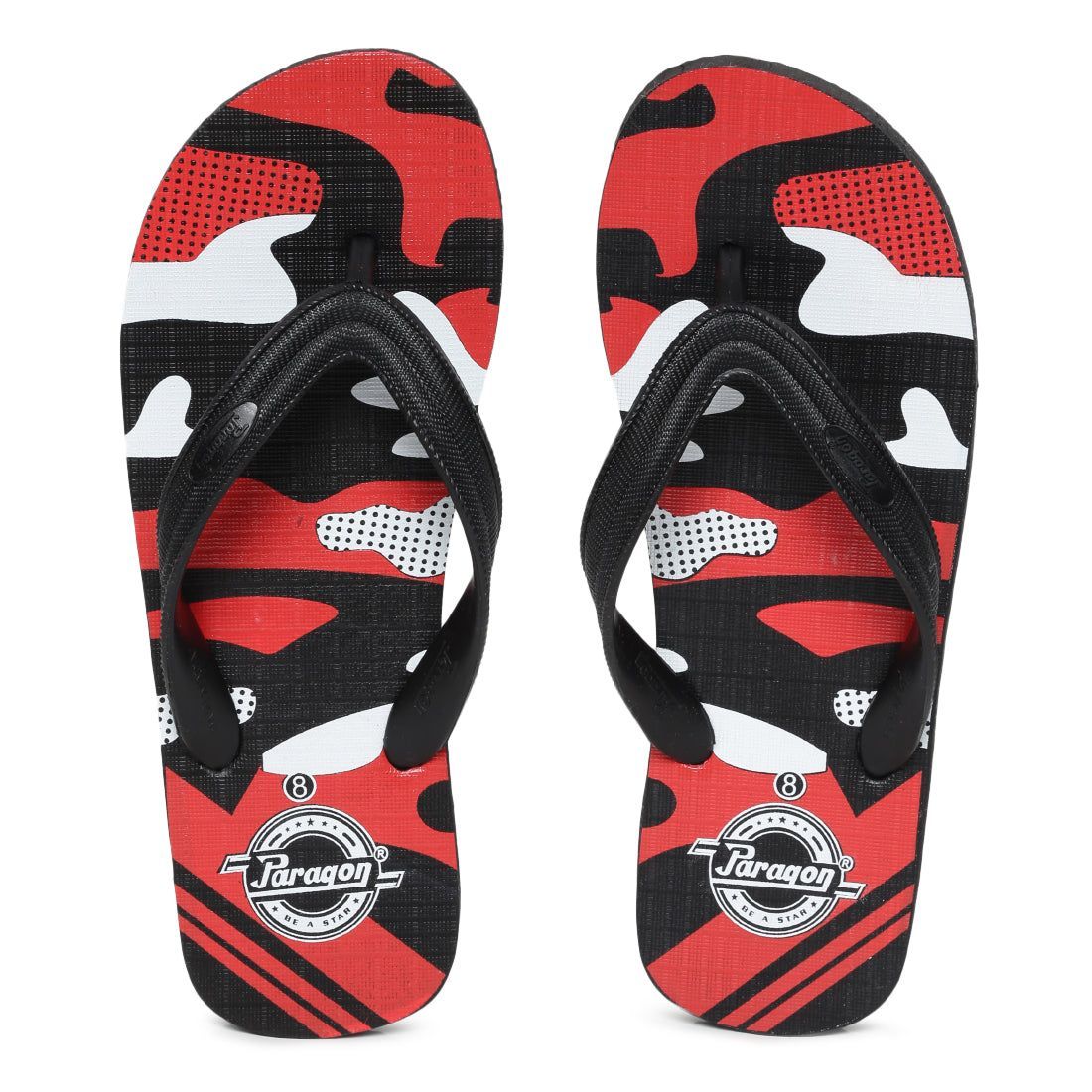 Paragon Men's Red Flip Flops (K3717G-RED ) UK: 10