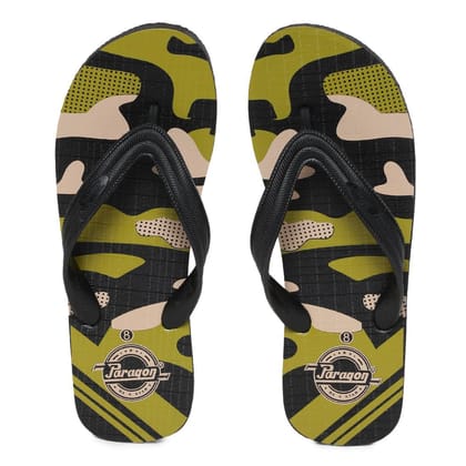 Paragon Men's Mehandi Flip Flops (K3717G-MHD ) UK: 10