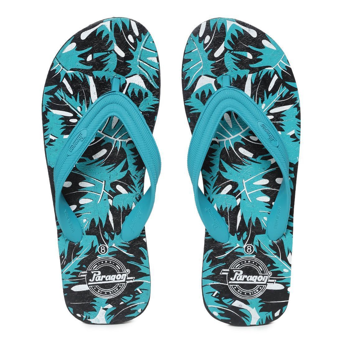 Paragon Men Turquoise Slippers (K3711G-TRQ)