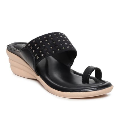 Paragon Women's Black Sandals (K6012L-BLK) UK:8