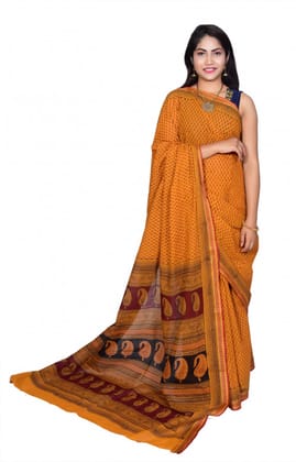 Tribes India Handwoven Cotton Saree 1TTXSARMP17163-28