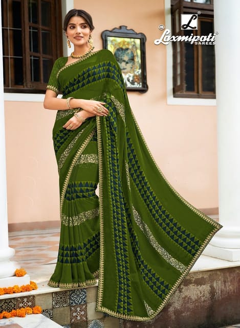 Laxmipati sarees manoneeta Georgette printed saree catalog buy online best  price