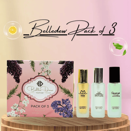 Legacy Perfume Belledew Pack of 3 (20mlX3)