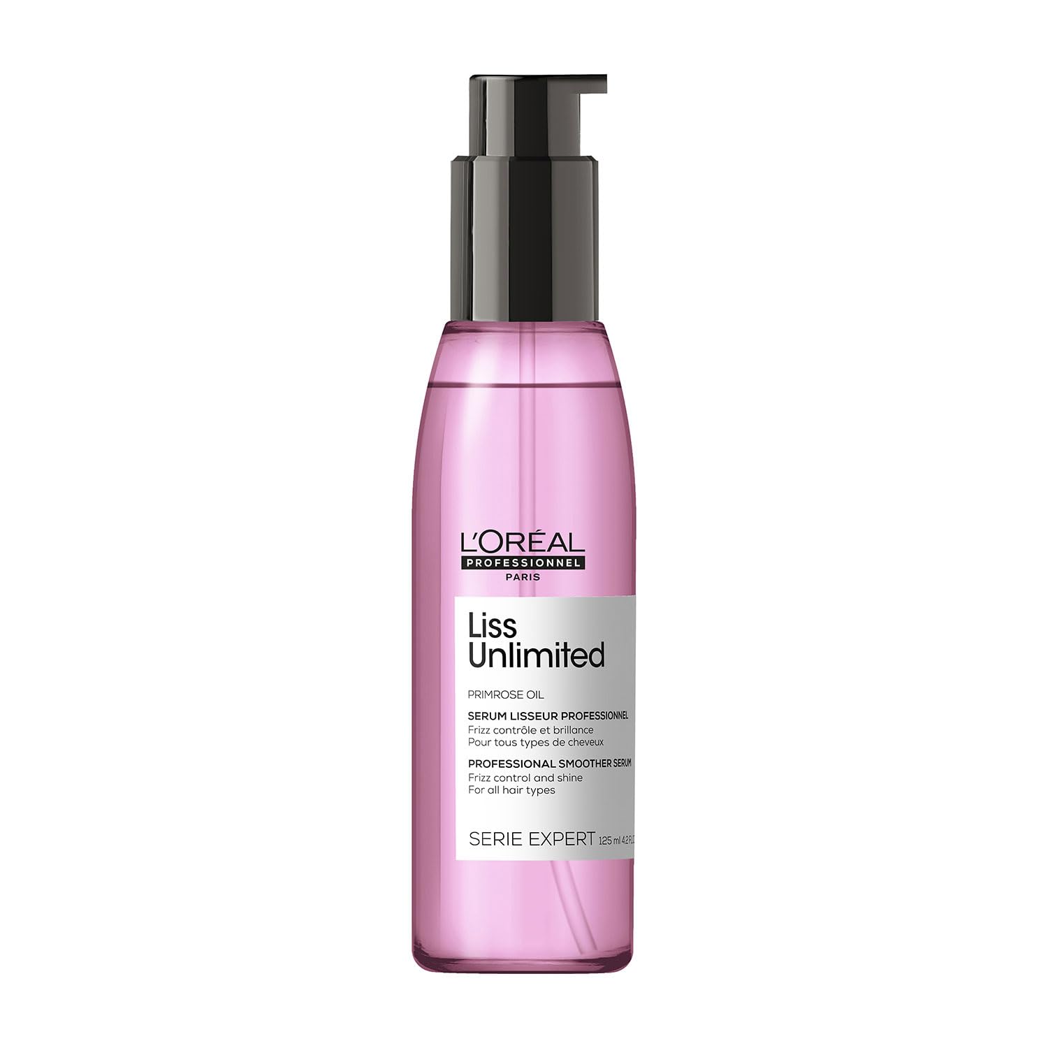 loreal Professionnel Serie Expert Liss Unlimited Blow Dry Serum 125 Ml, For Frizz-Free Hair