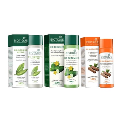 Biotique Bio Suncare Kit(120 ml each) Pack of 3