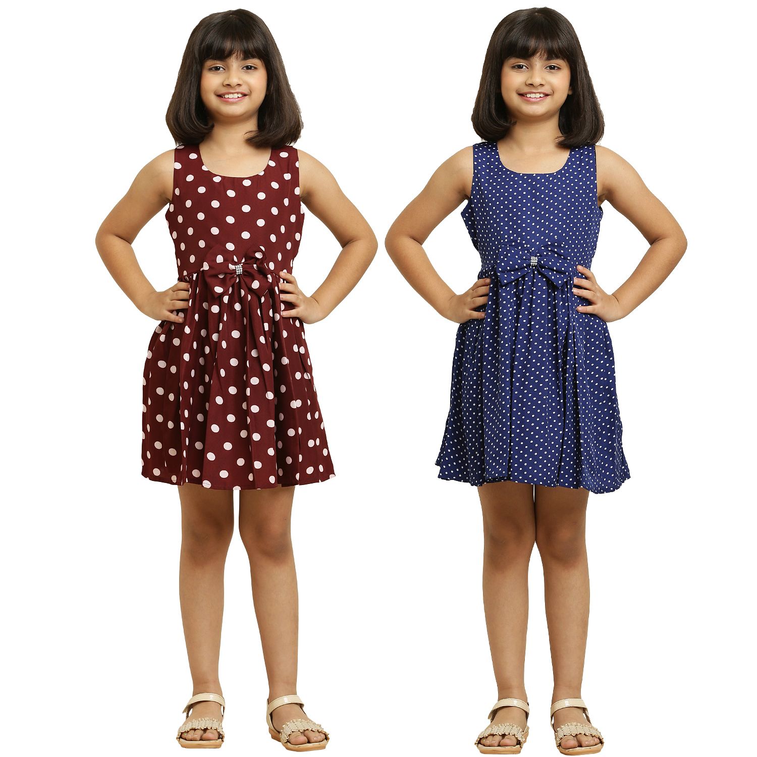 Stylus Girls Pair Frock & Dress.