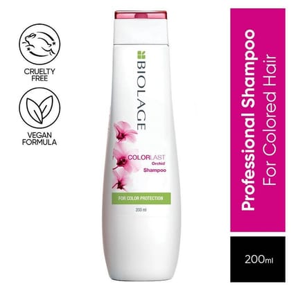 Matrix Biolage Colorlast Professional Shampoo, Helps Protect Colored Hair & Maintain Vibrancy (200ml)