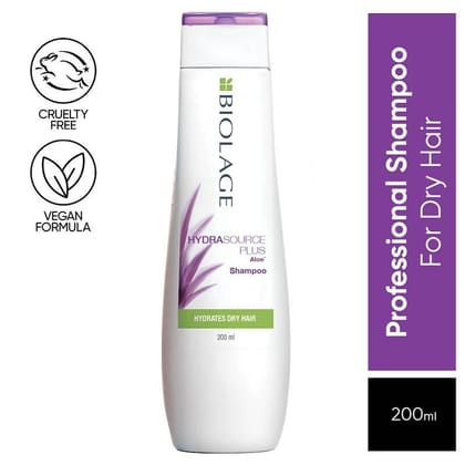 Matrix Biolage Hydrasource Plus Professional Shampoo, Moisturizes & Hydrates Dry Hair (200ml)