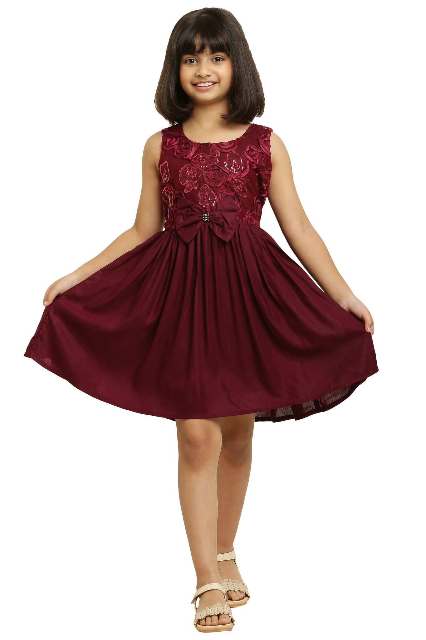 Girls frock fancy hotsell