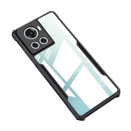 For Xiaomi Poco M6 Pro 5G Clear Case TPU+Acrylic Phone Cover (Big Rear Lens  Hole) Wholesale