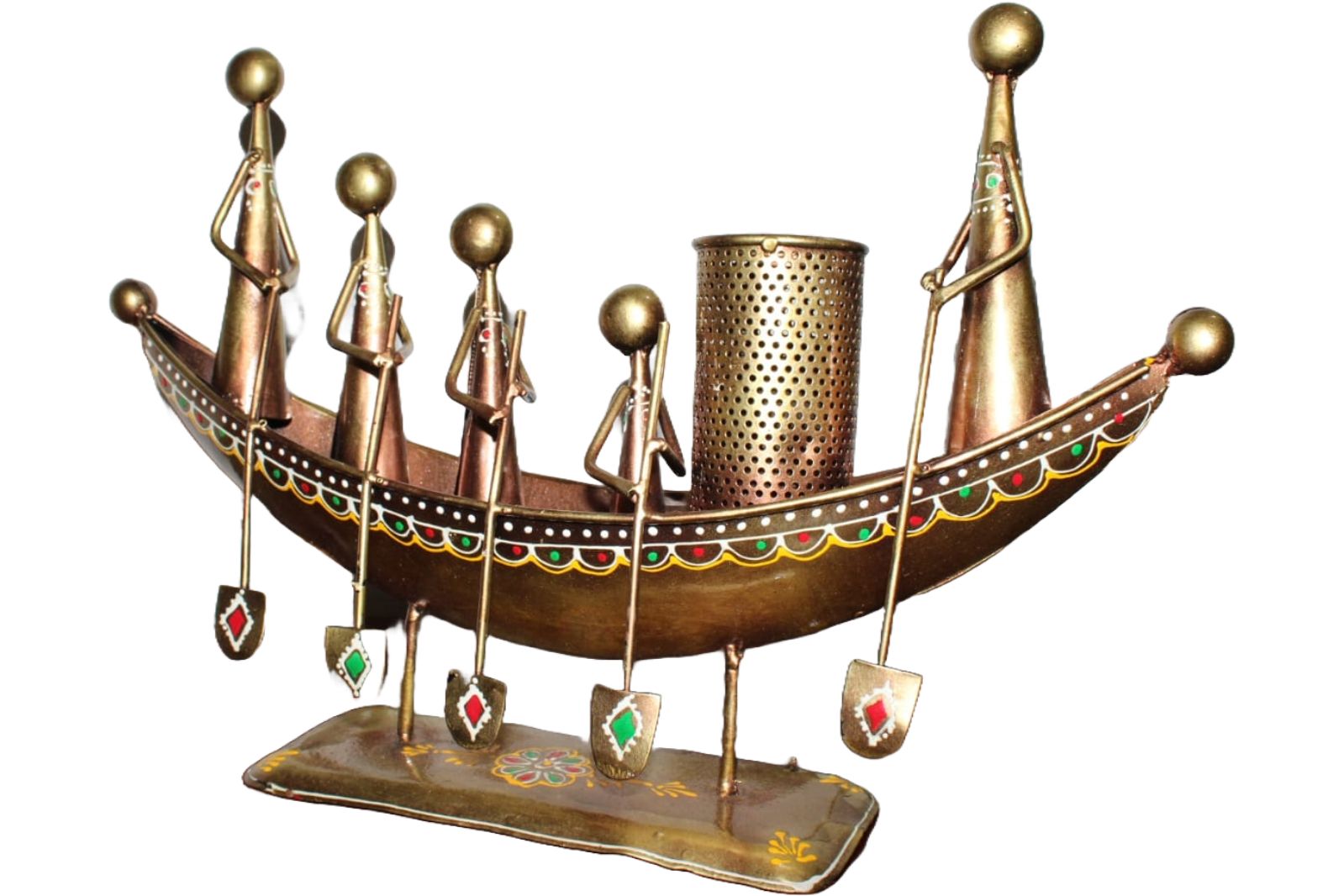 DINESH ENTERPRISES - ANTIQUE PEN HOLDER BOAT SHIP DECORATIVE ITEM AND SHOWPIECES FOR HOME DECOR