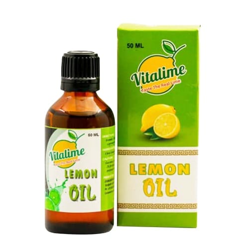 Vitalime Lemon Essential Oil For Skin,Hair and Body|100% Pure and Natural |Lemon Essential Oil for Skin, Hair & Aroma Therapy(50ML)