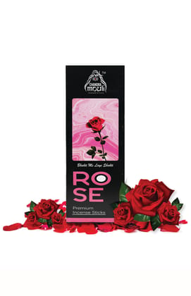 Tribes India Rose Premium Incense Stick - Agarbatti For Puja, Meditation & Festival