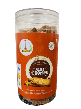 RAGI MILLET ALMOND COOKIES