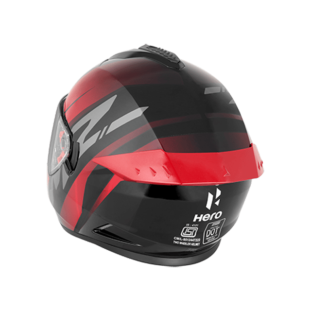 HERO GENUINE XMR BRAZEN TURBO RED GLOSS HELMET L-99700ZZZE31S01S