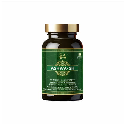 ASHWA-SH(Boost Performance, Power, Stamina, Endurance, Strength and Overall Wellbeing for Men)