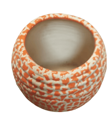 Contemporary Shaped Designed Ceramic Flower Pot