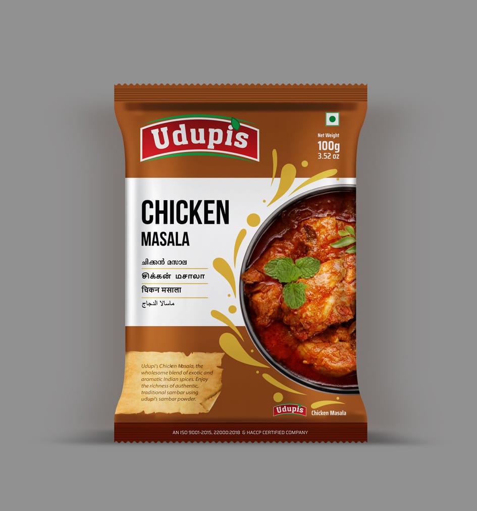 UDUPIS CHICKEN MASALA POWDER 100 GM